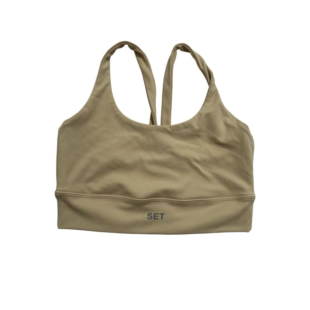 SET Active Tan Sports Bra